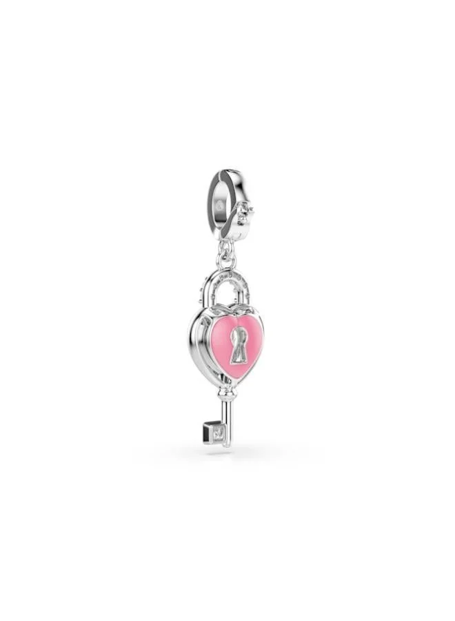 SWAROVSKI  Idyllia Crystal Charm Rhodium Plated Bracelet for Women | Best Price UAE